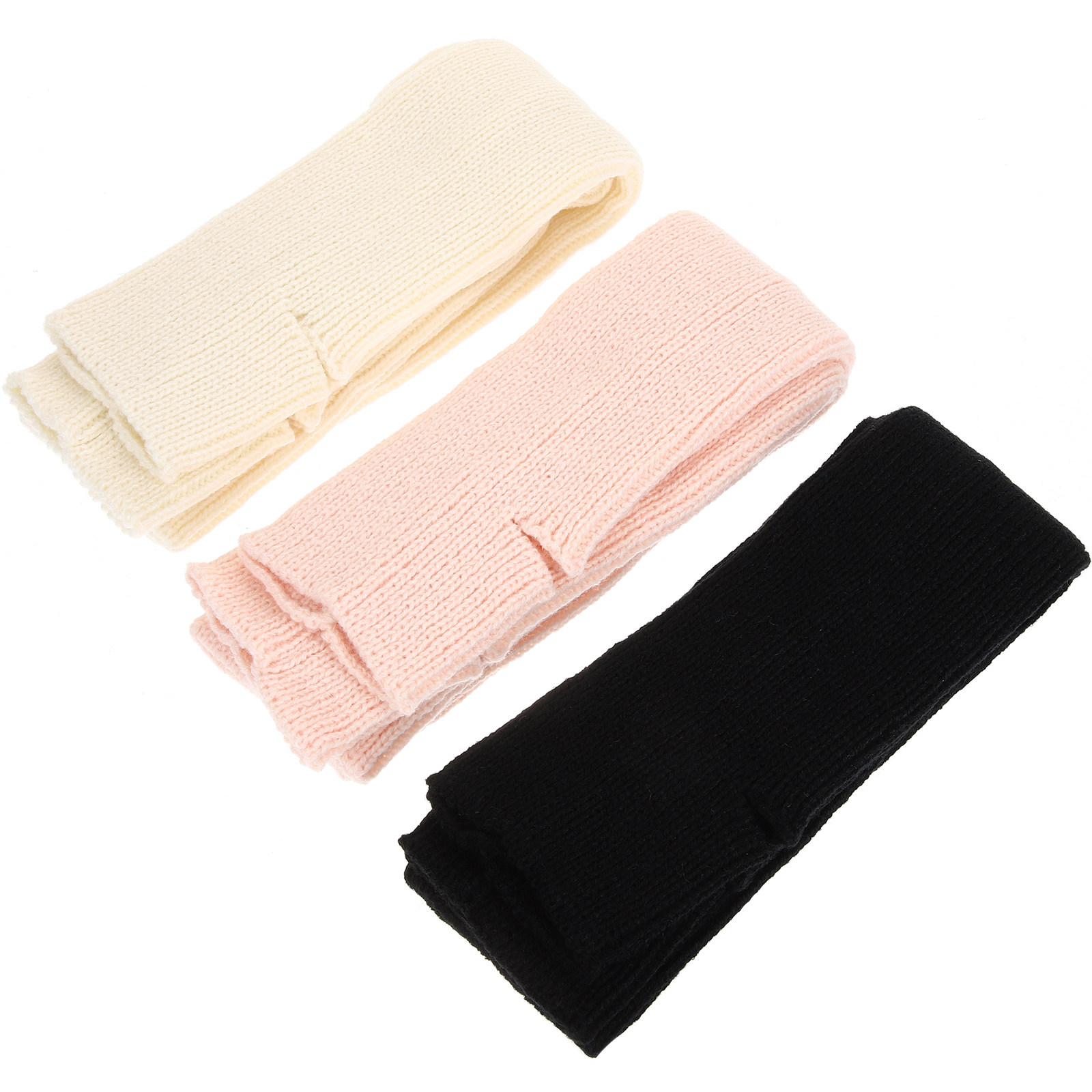 Yoga Pilates Girl - 3Pairs Warm Leg Warmers for Women