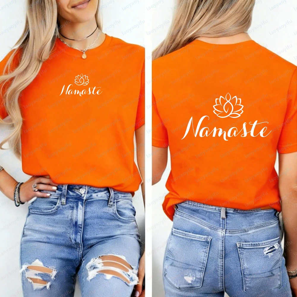 Namaste T Shirt Trending Yoga  - Yoga Pilates Girl recension och pris