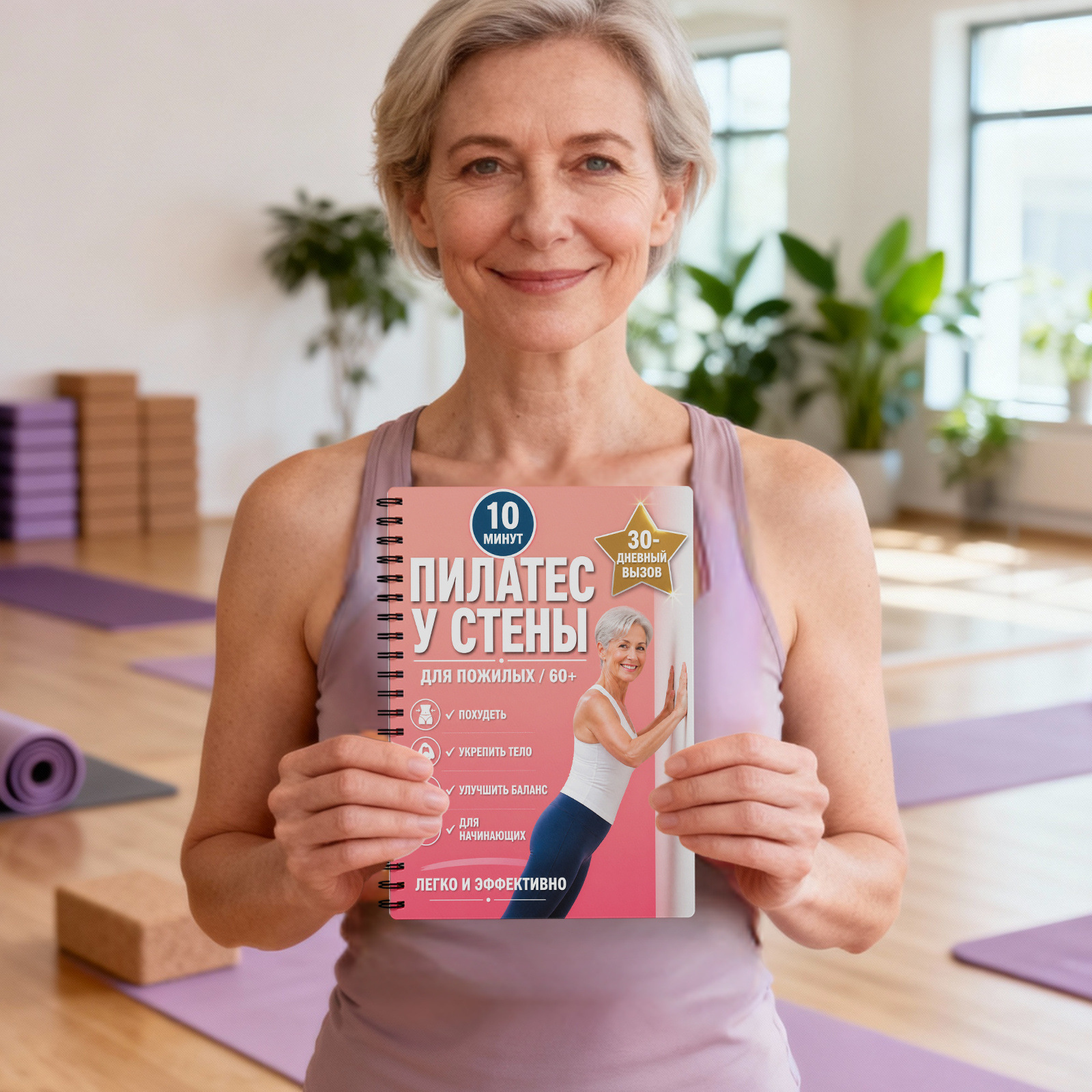 Wall Pilates for Seniors 30 Da - Pilates Yoga Shoes recension och pris