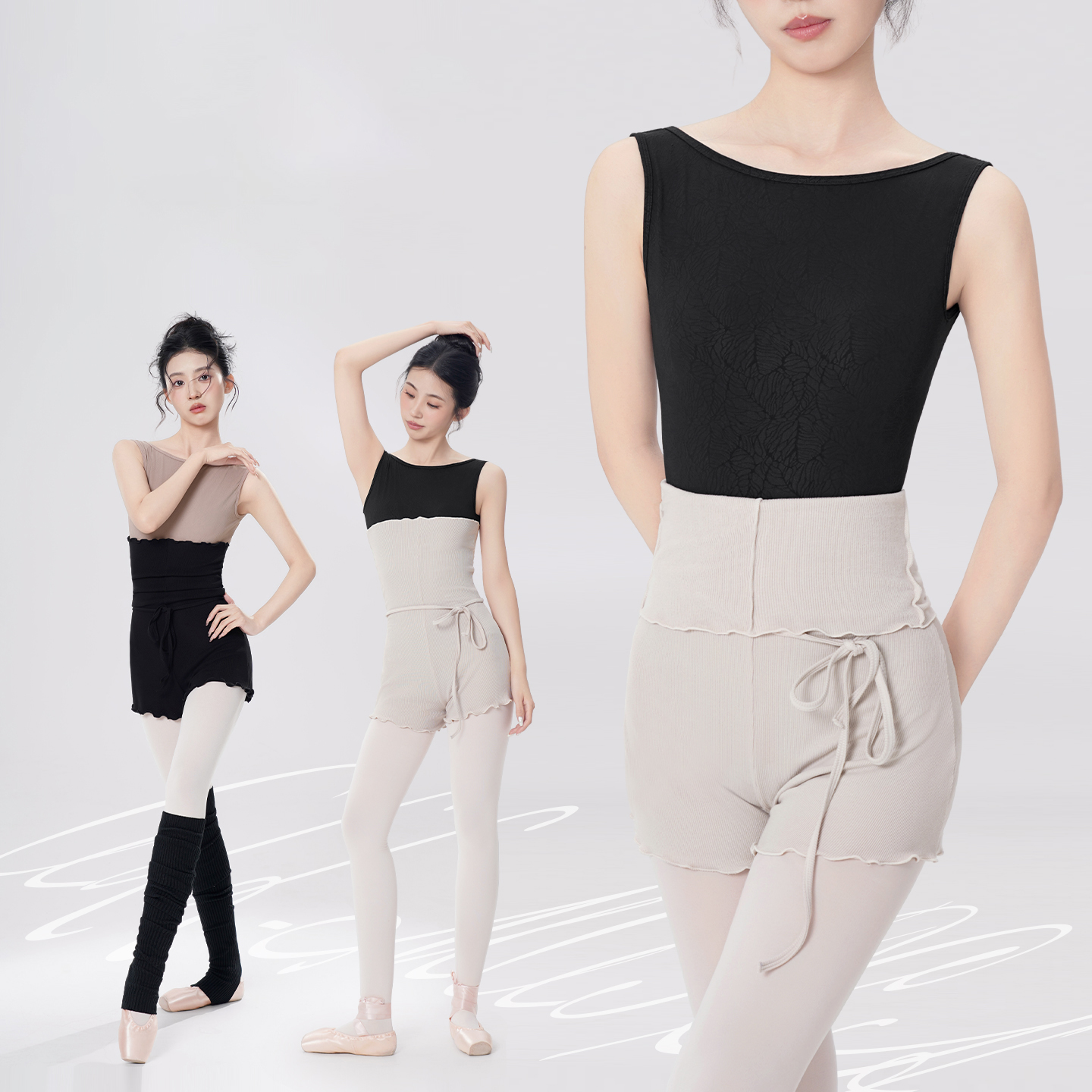 Women Girl Ballet shorts Knitt - Yoga Pilates Girl recension och pris