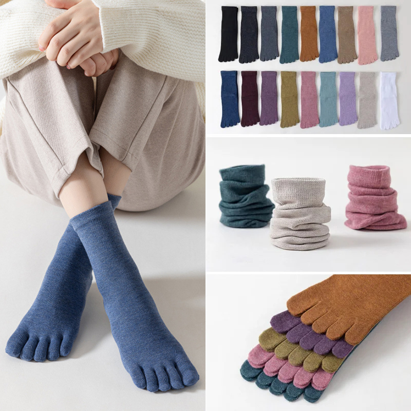 1Pair Yoga Five Finger Socks F - Yoga Pilates Girl recension och pris