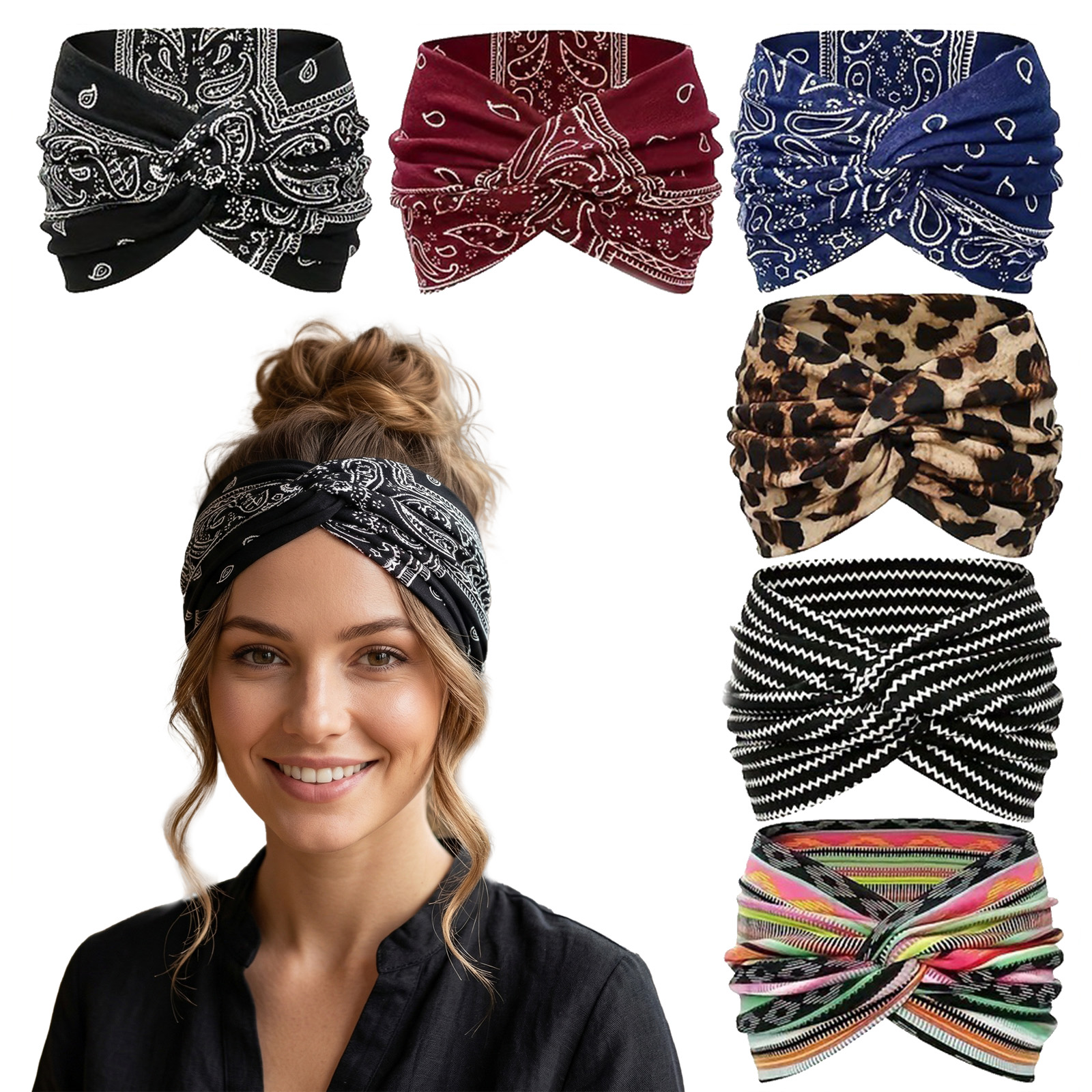 Cross Yoga Headbands for Women - Yoga Pilates Girl recension och pris