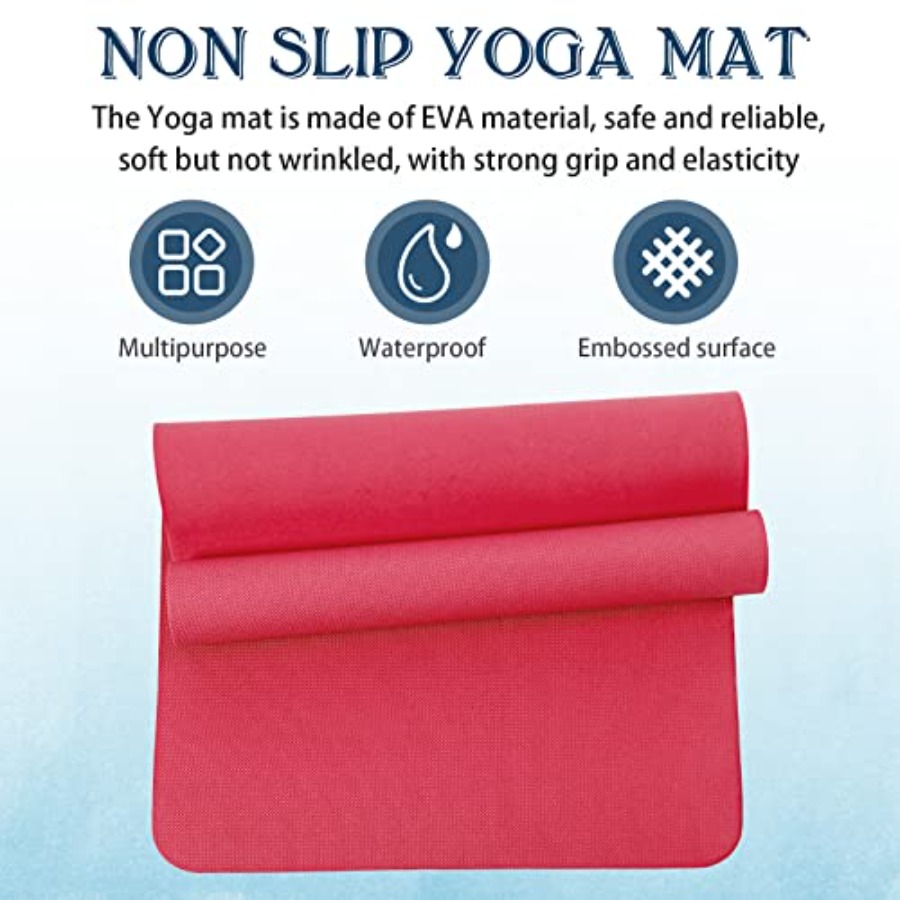 10 Pack Yoga Mats Bulk 68'' x  - Pilates X Yoga recension och pris