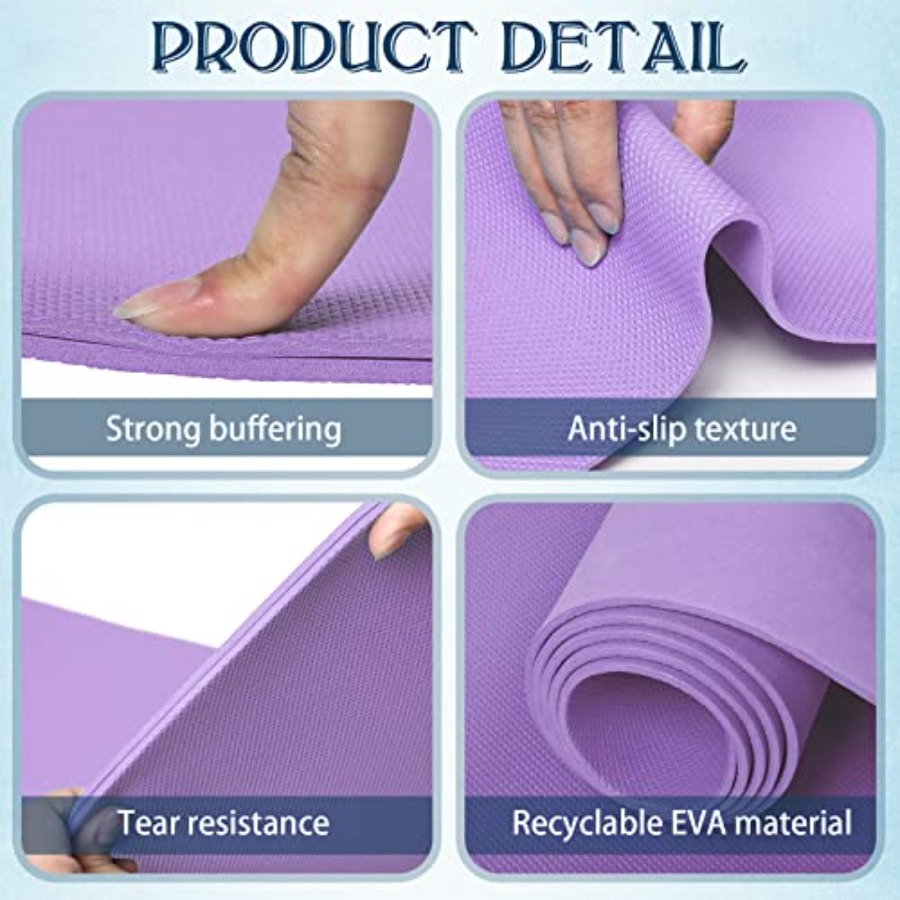 10 Pack Yoga Mats Bulk 68'' x  - Pilates X Yoga recension och pris