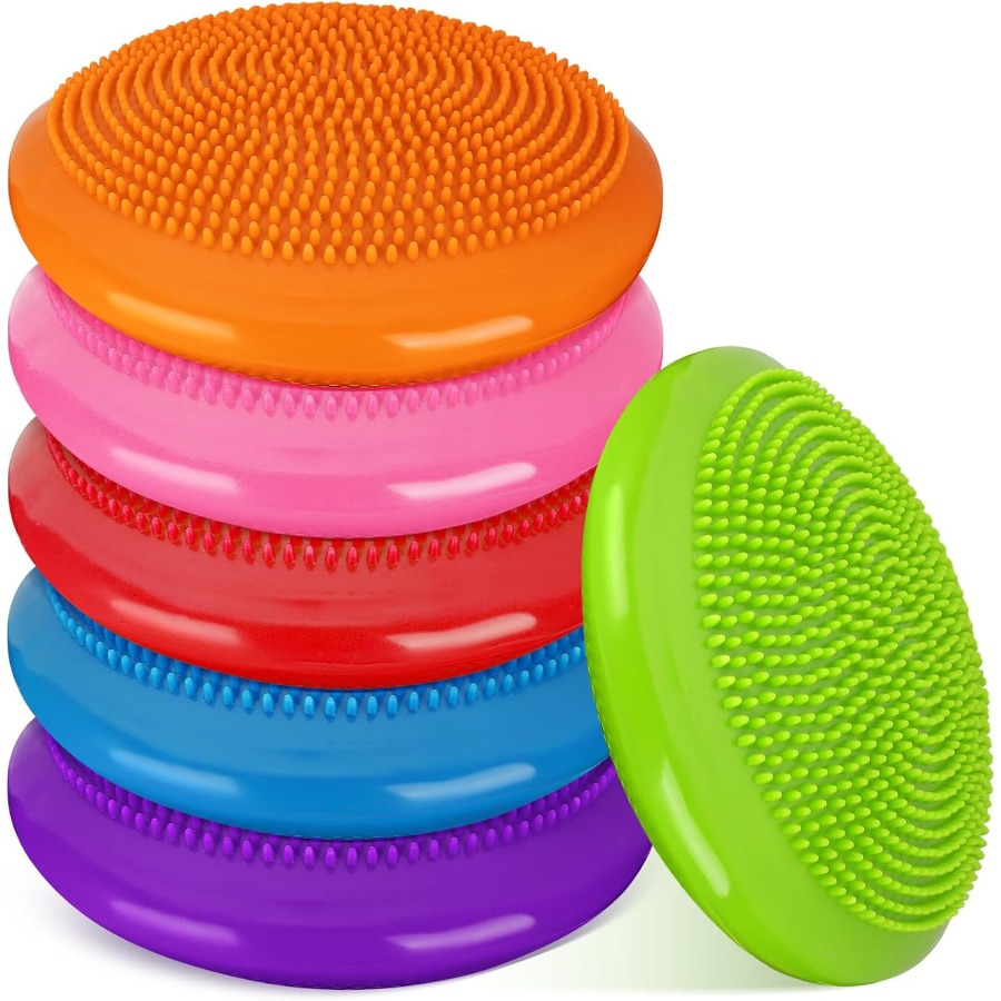 6 Pcs Wiggle Seat Inflated Wob - Exercise Disc Inflatable recension och pris