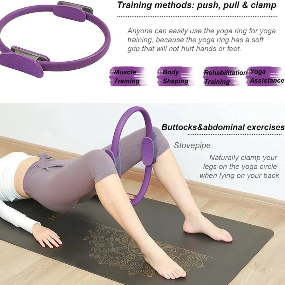 1Pcs Yoga Pilates Ring Non-sli - Pilates Yoga Ring recension och pris