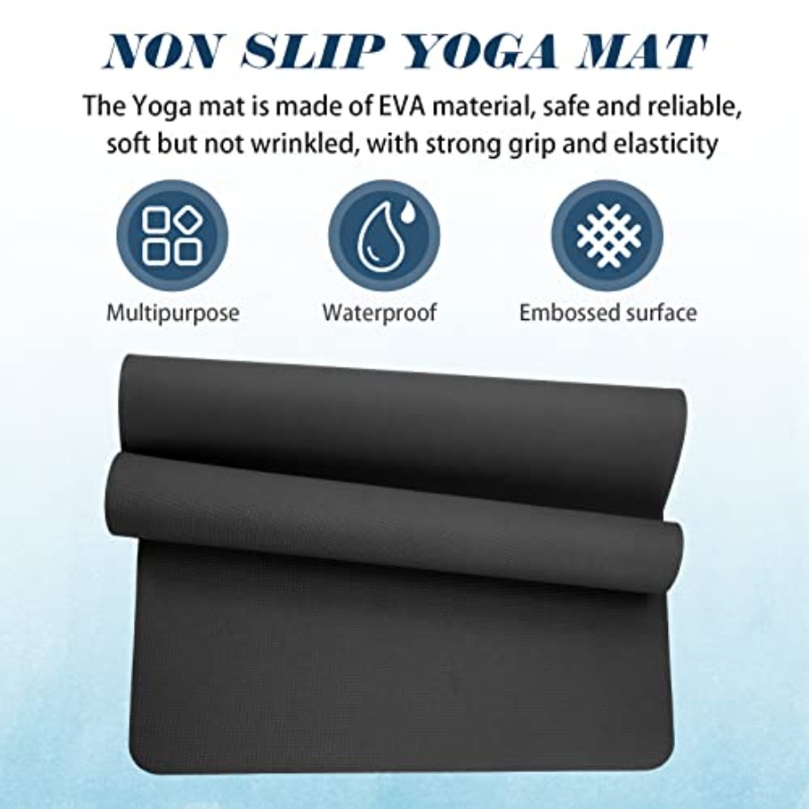 10 Pack 68'' x 24'' x 4mm Thic - Pilates X Yoga recension och pris