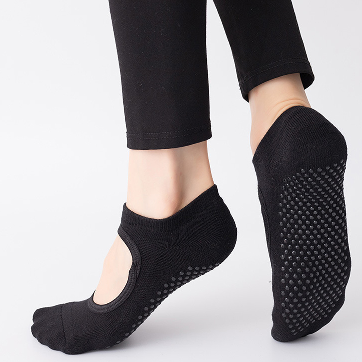 Women Yoga Toe Socks High Qual - Yoga Pilates Girl recension och pris
