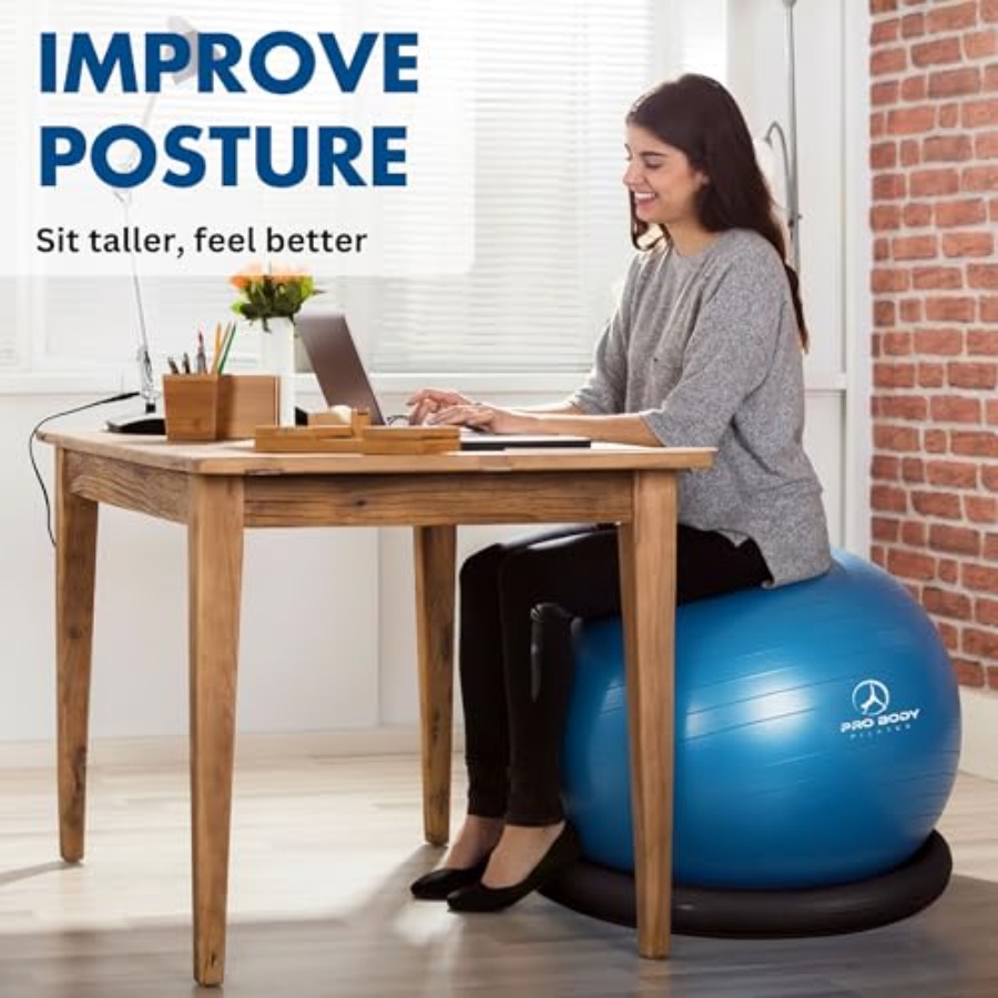 ProBody Pilates Yoga Ball Chai - Pilates Yoga Shoes recension och pris