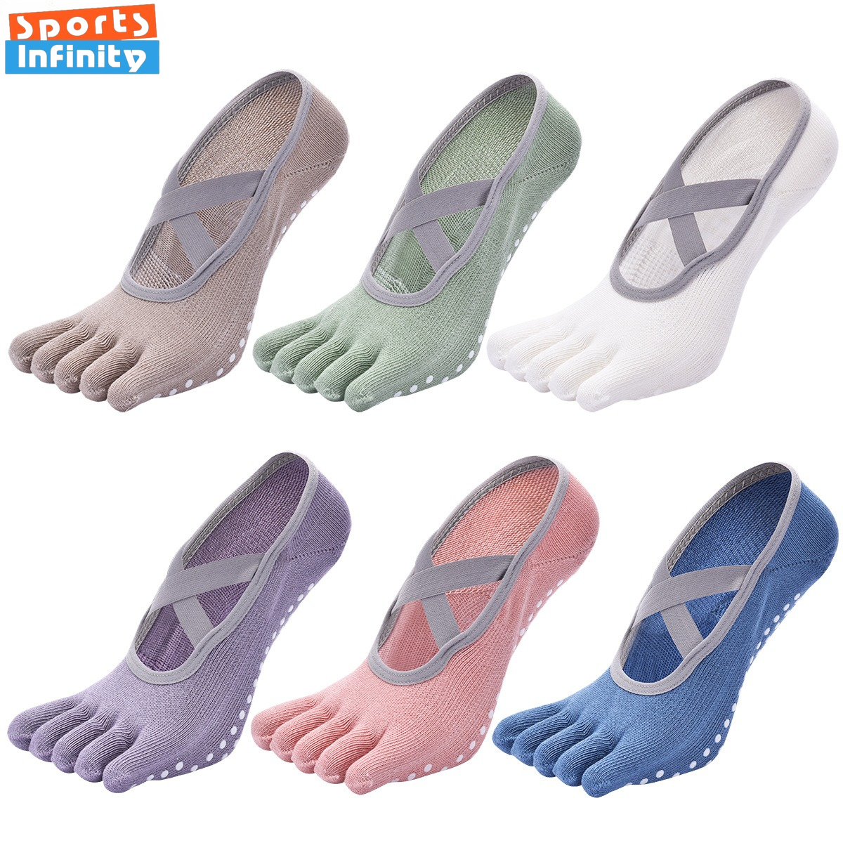 Women's Strap Five Finger Anti - Yoga Pilates Girl recension och pris