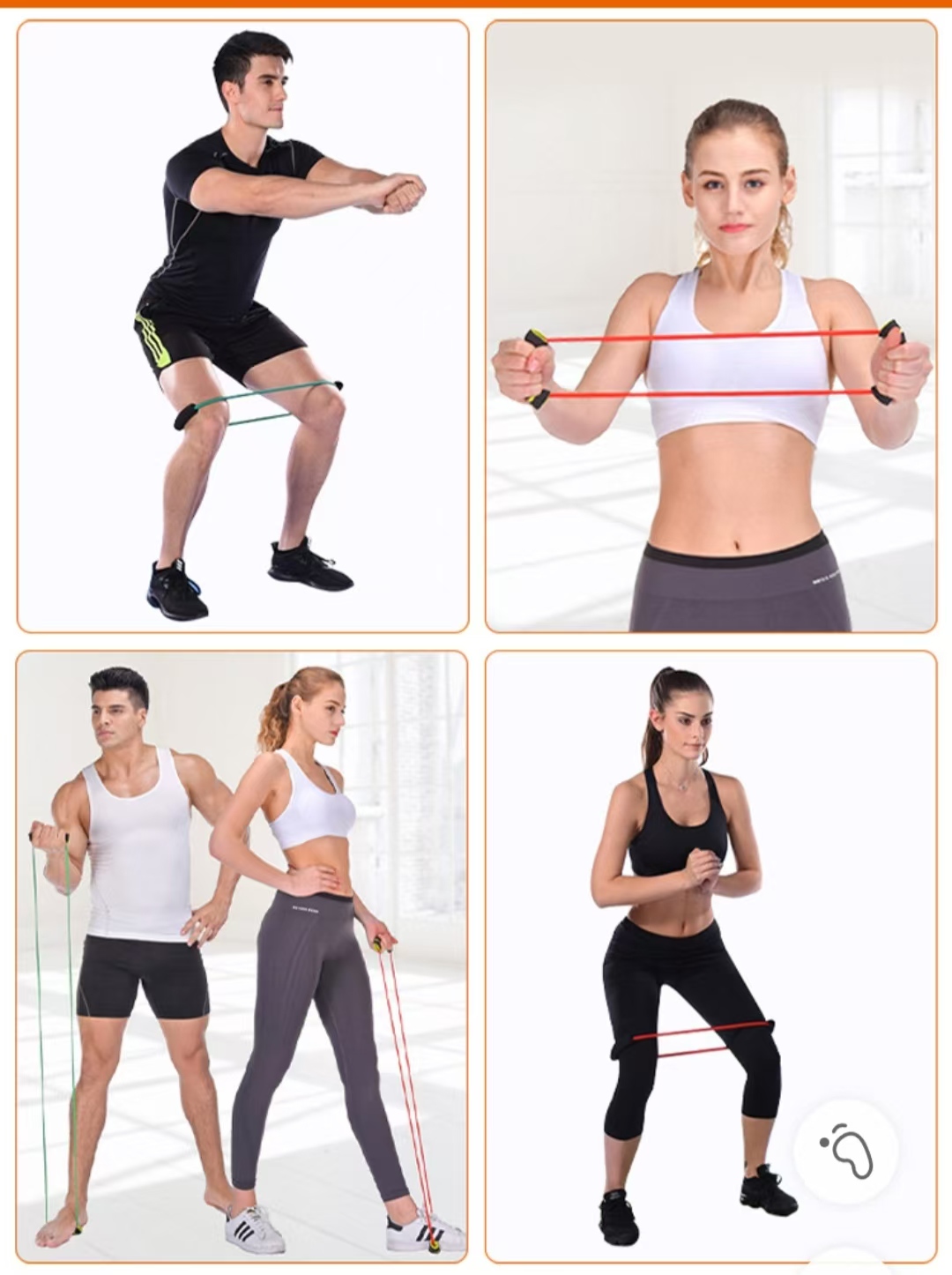 O-Shaped Resistance Band for S - Pilates Yoga Board recension och pris