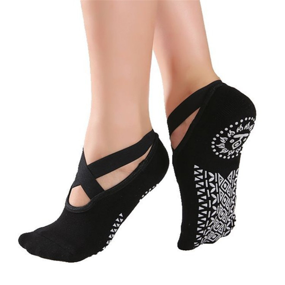 Women Yoga Socks Silicone Pila - Yoga Pilates Girl recension och pris