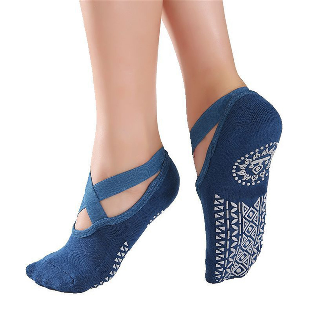 Women Yoga Socks Silicone Pila - Yoga Pilates Girl recension och pris