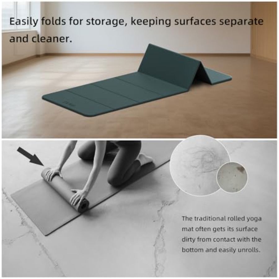 Foldable Yoga Mat 0.32 inches  - Pilates X Yoga recension och pris