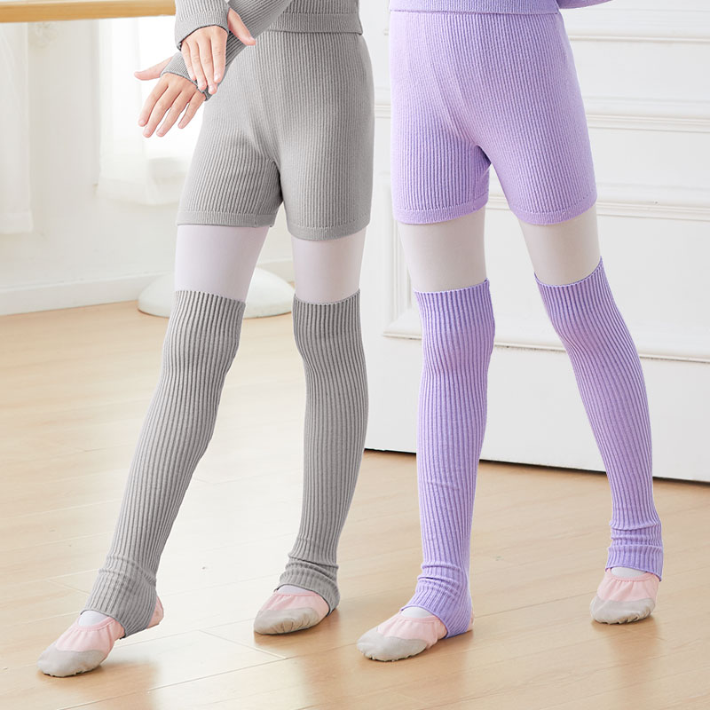 Girls Ballet Knitted Leg Warme - Yoga Pilates Girl recension och pris