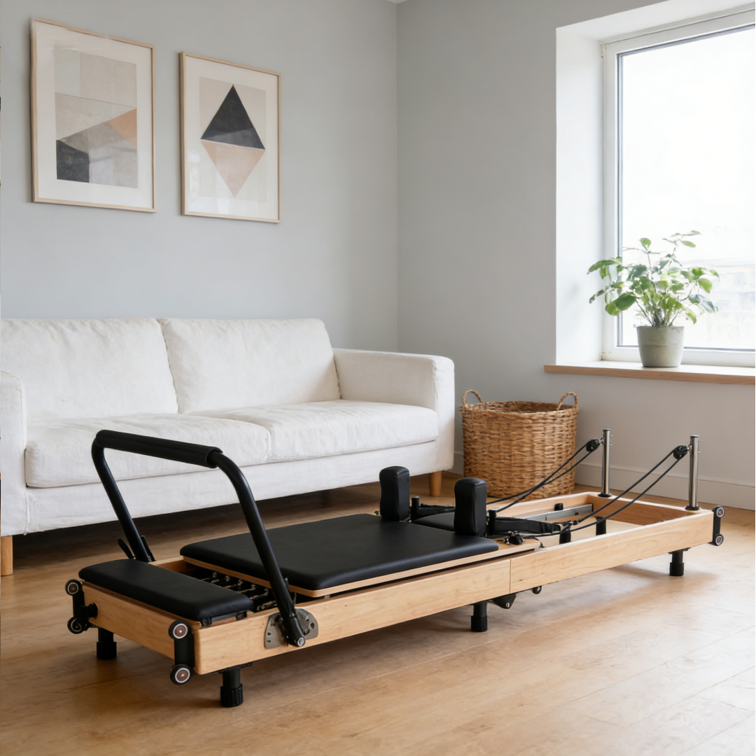 Space-Saving Foldable Oak Pila - Pilates & Yoga With Harna recension och pris