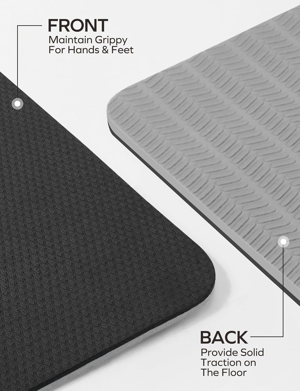 Thick TPE Yoga Mat Non Slip Ec - Pilates X Yoga recension och pris