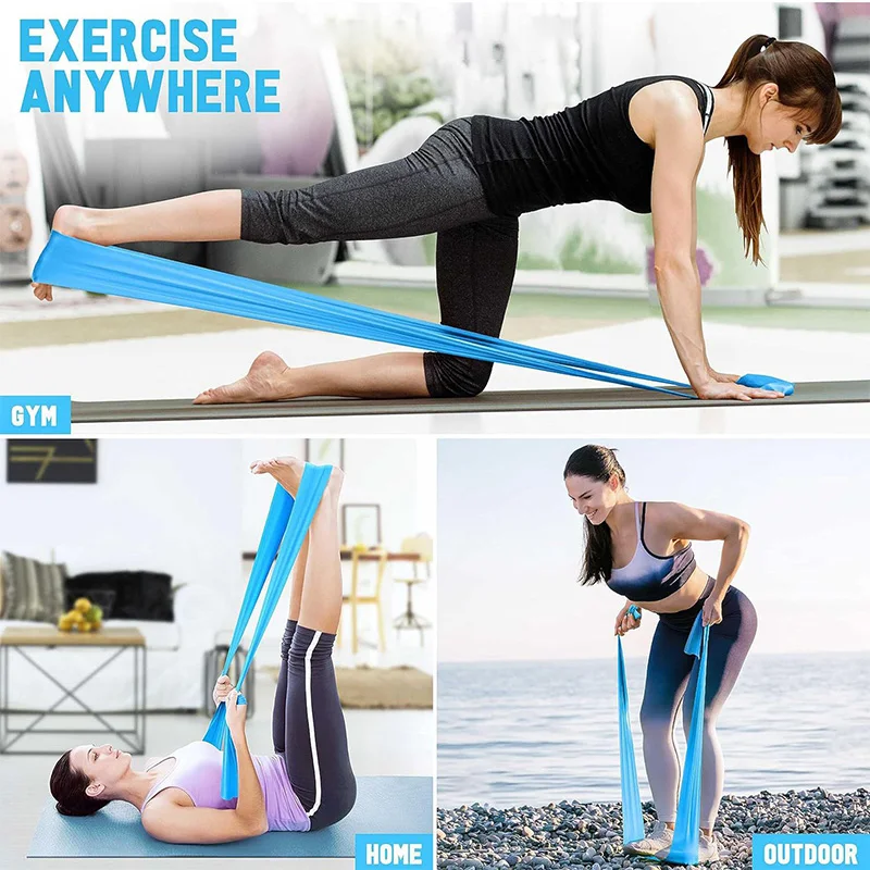 Elastic Yoga Fitness Bands Yog - Pilates Yoga Board recension och pris